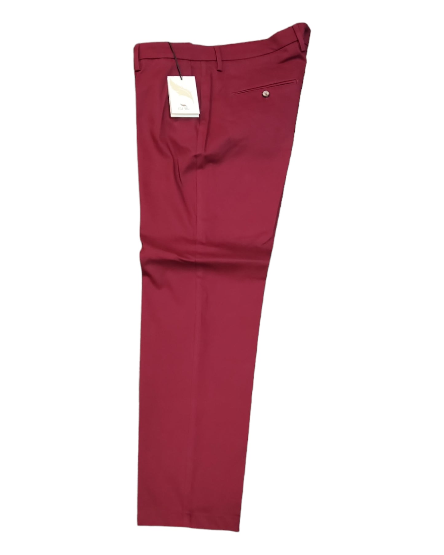 Pantaloni chino bordo