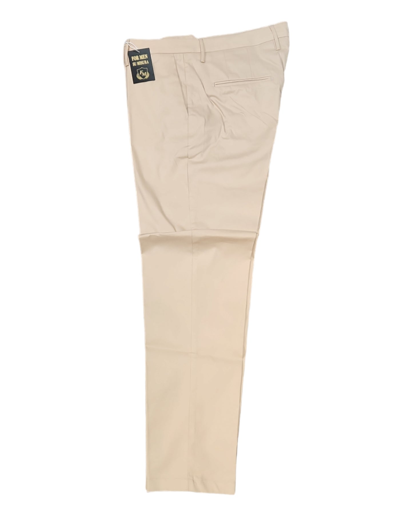 Pantaloni chino crem
