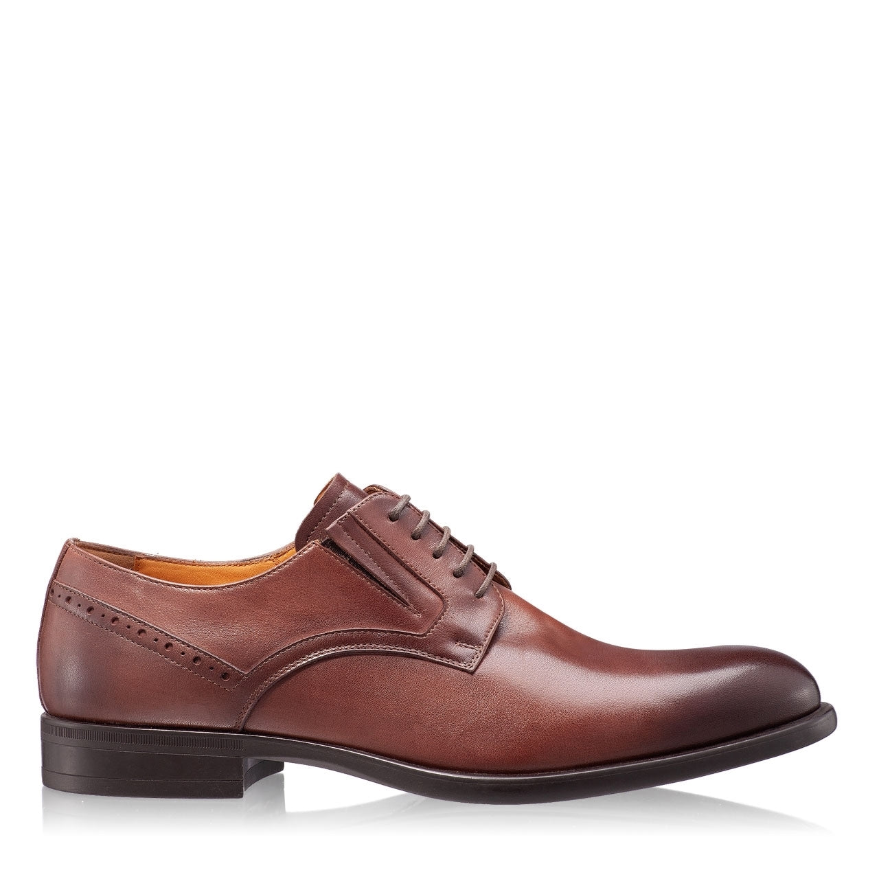 Pantofi Eleganti barbati maro din piele naturala