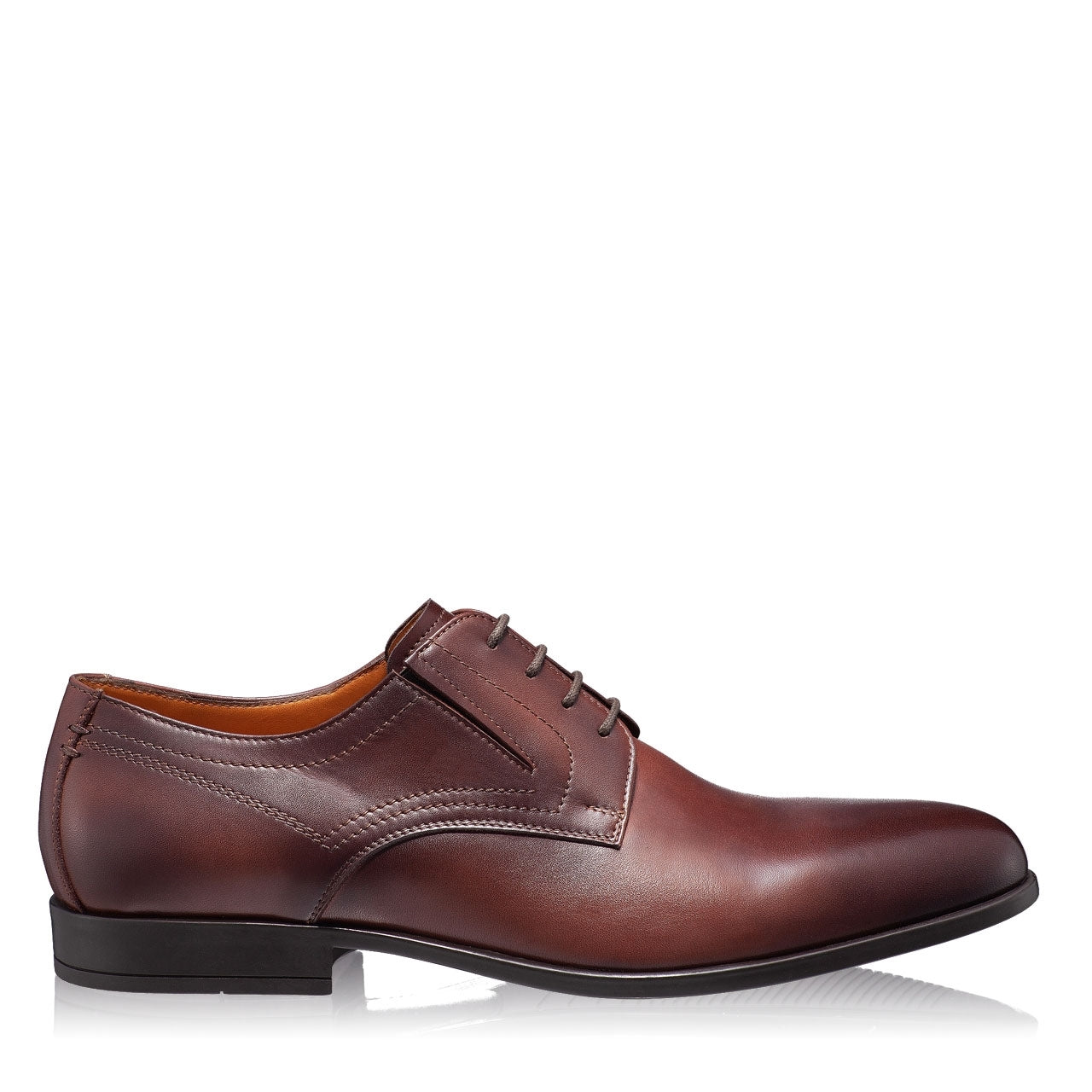 Pantofi Eleganti barbati maro din piele naturala