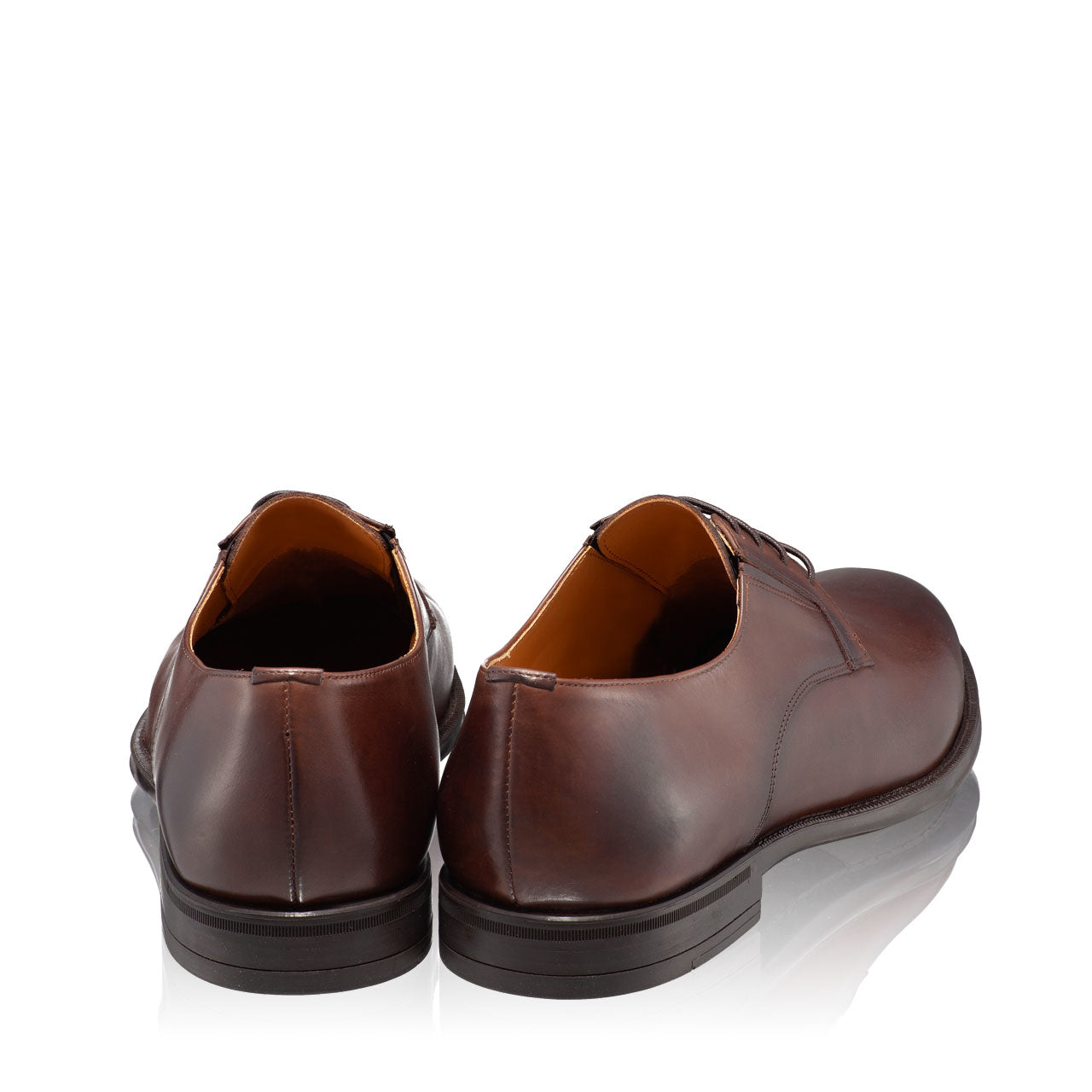 Pantofi Eleganti barbati maro din piele naturala