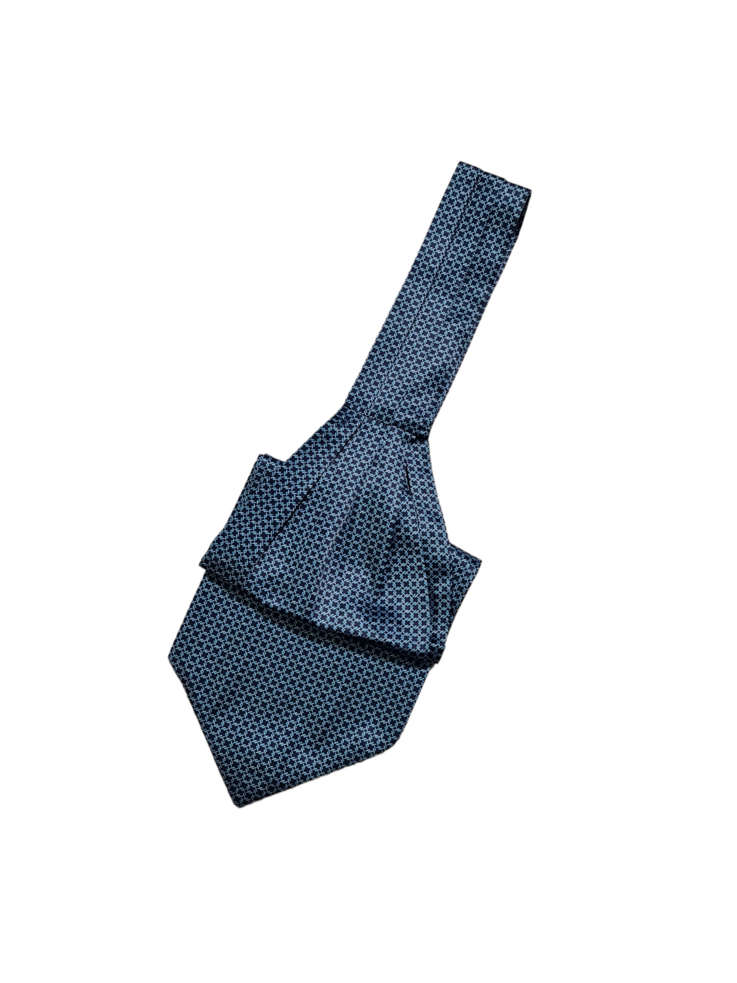 Ascot clasic matase naturala print geometric