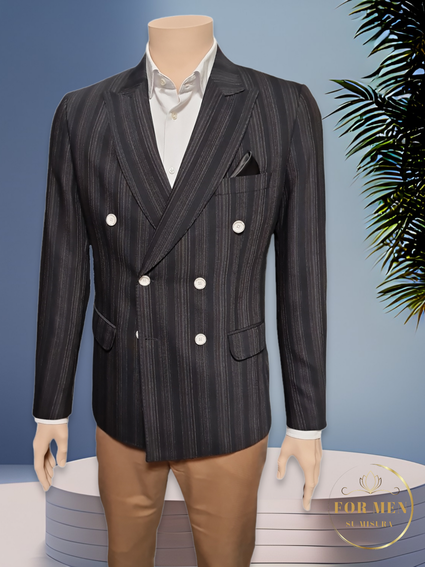 Sacou din lana100%, doua randuri de nasturi