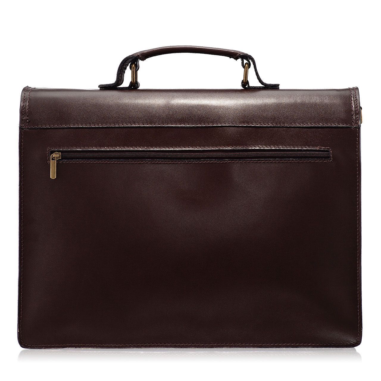 Geanta barbati din piele maro