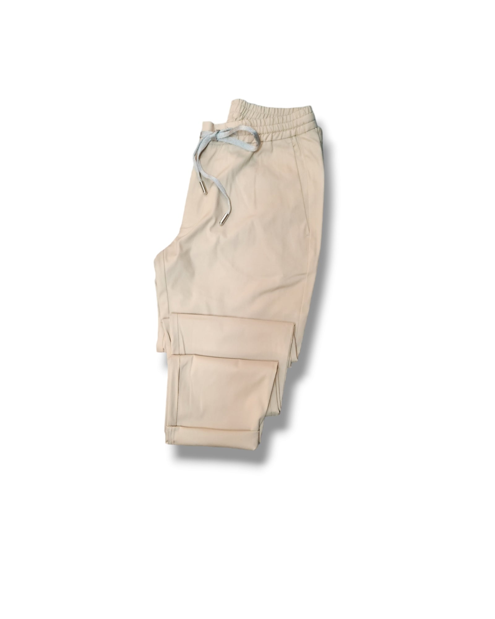 Pantaloni chino cu siret in talie