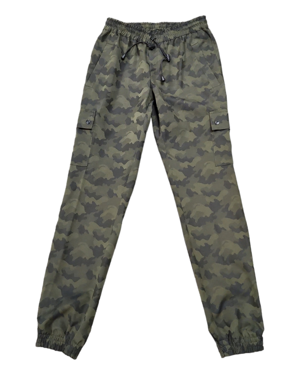 Pantalon cu siret si elastic la terminatie Army
