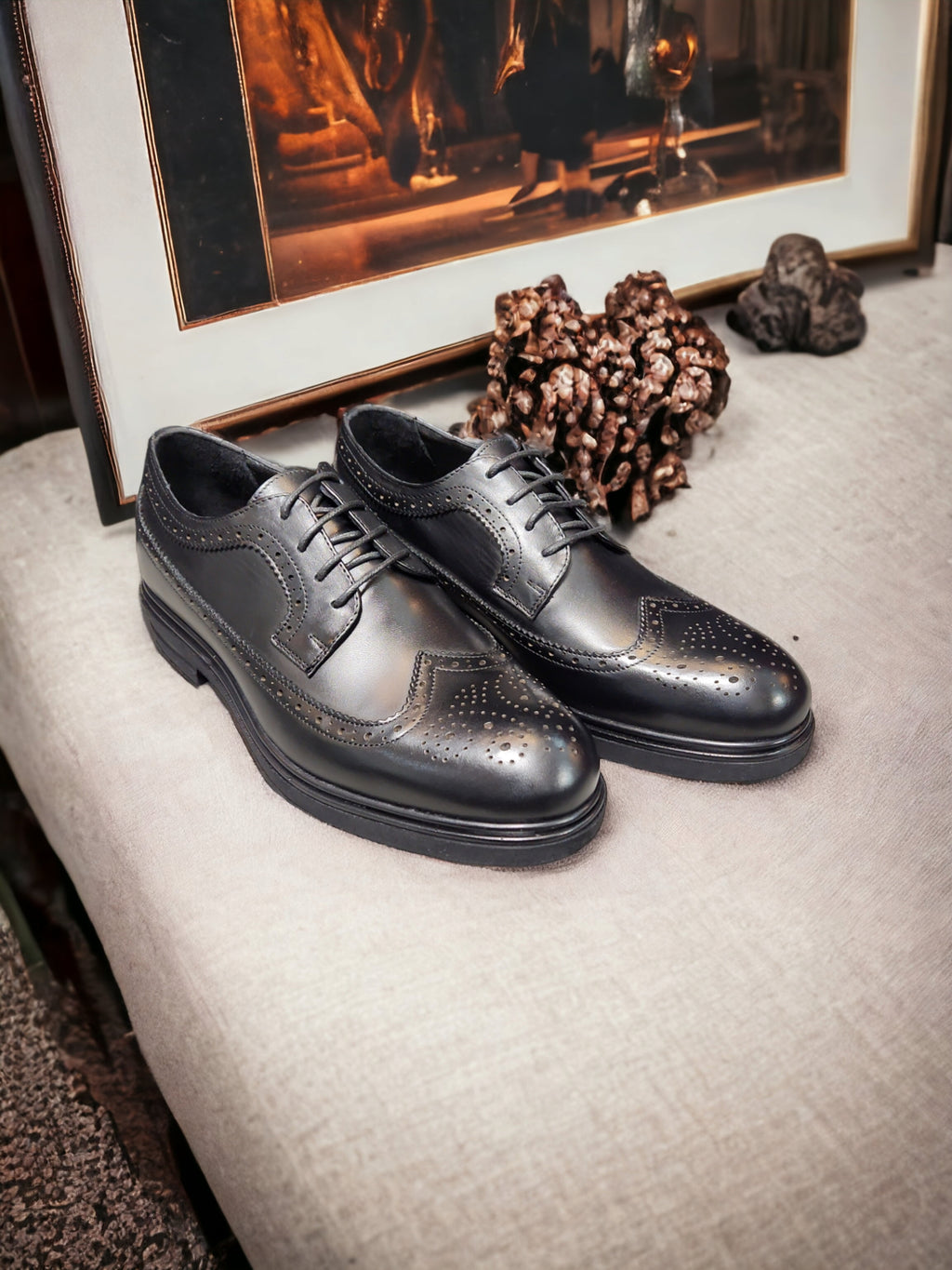 Pantofi Eleganti barbati  din piele naturala