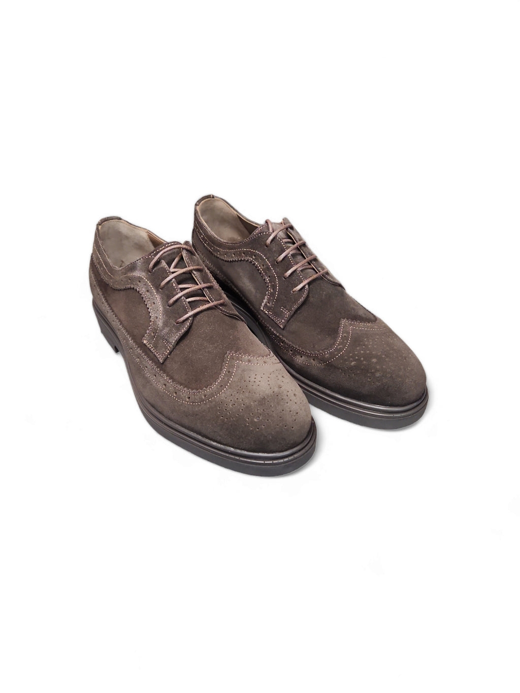 Pantofi piele intoarsa barbati