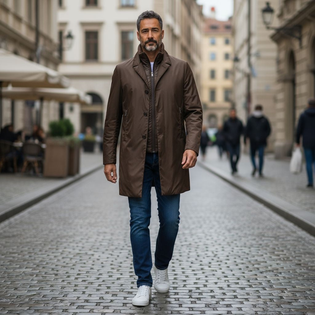 Geaca pentru Bărbați CASSIMO brown