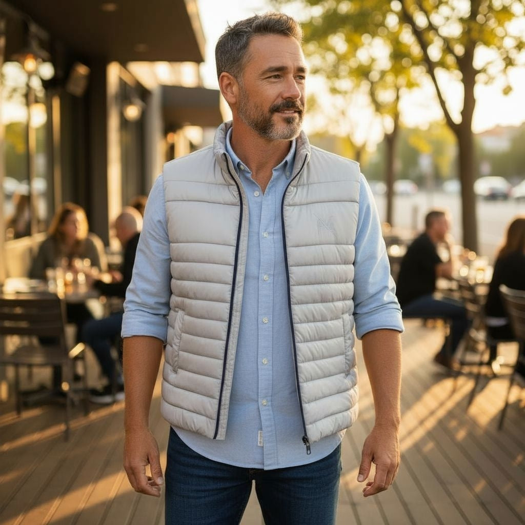 Vesta Barbati Gri Deschis