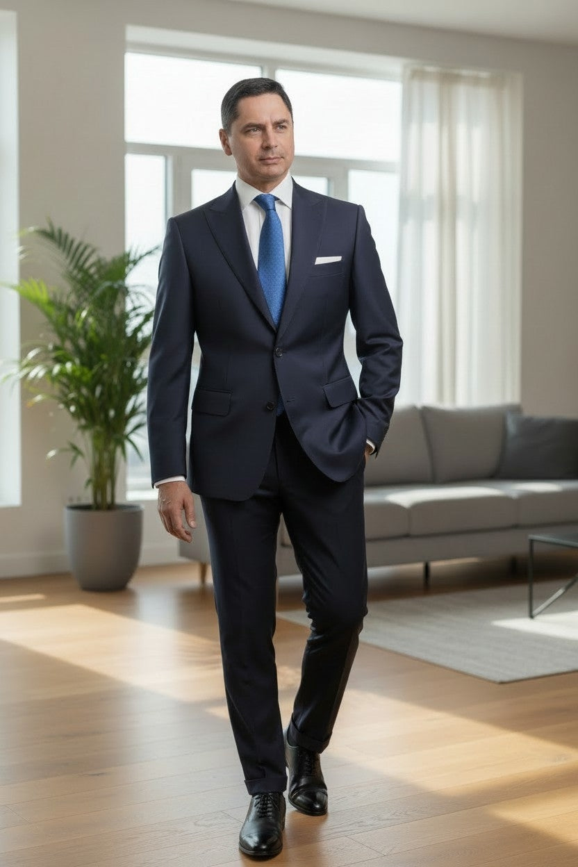 COSTUM BARBATI Bleumarin