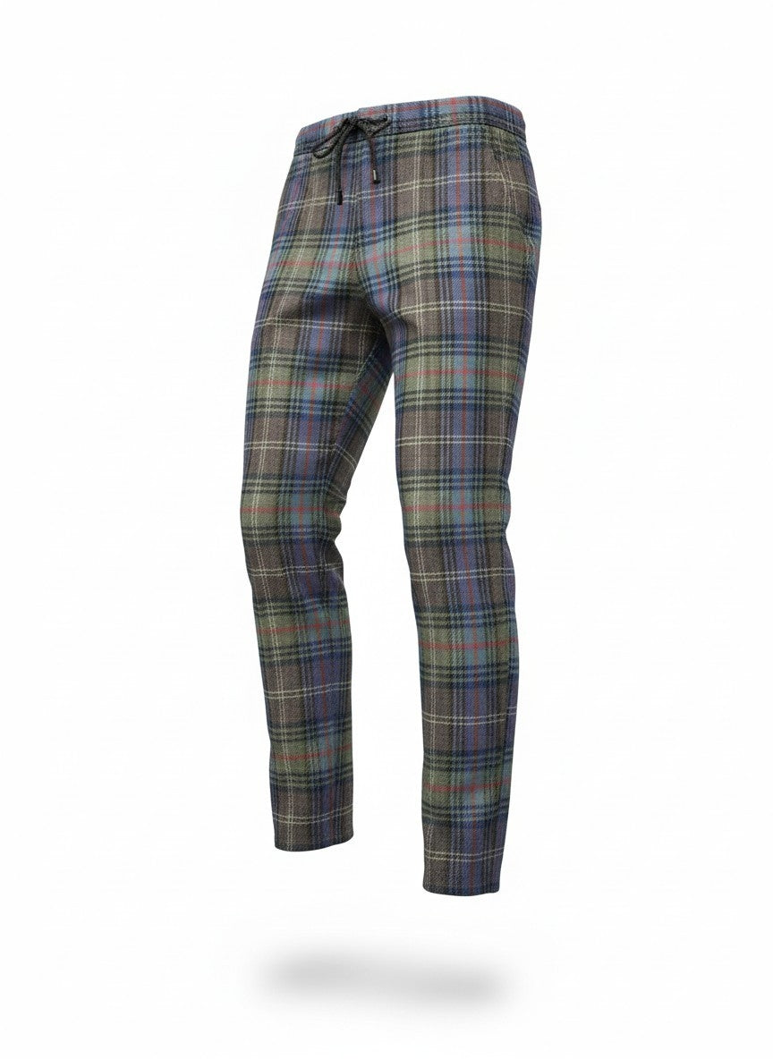 Pantalon cu siret in talie