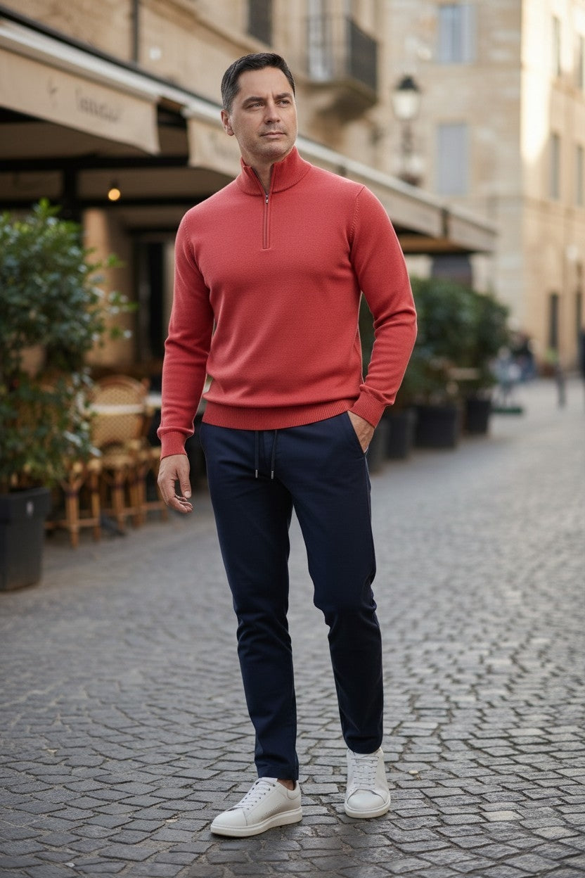 Pulover subtire din lana