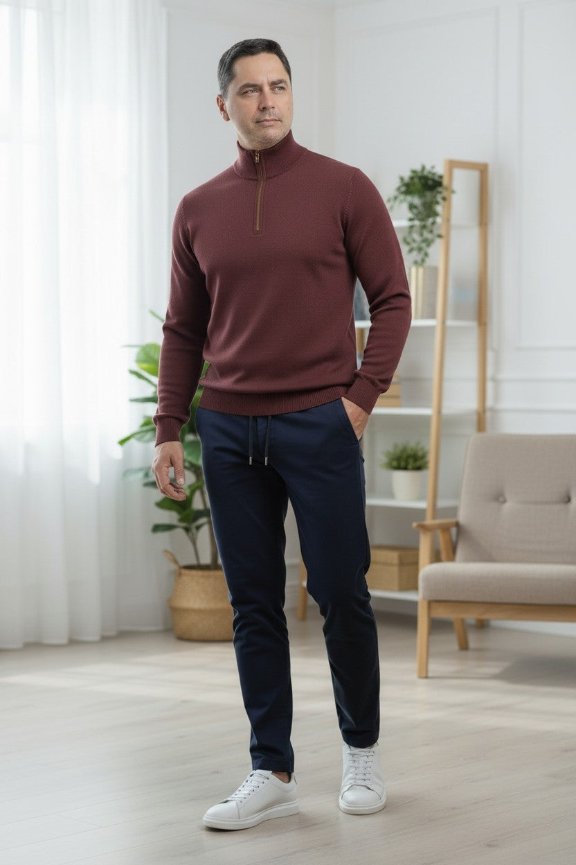 Pulover subtire din lana