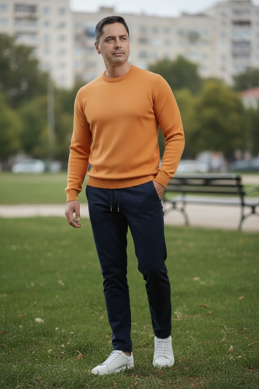 Pulover subtire din lana