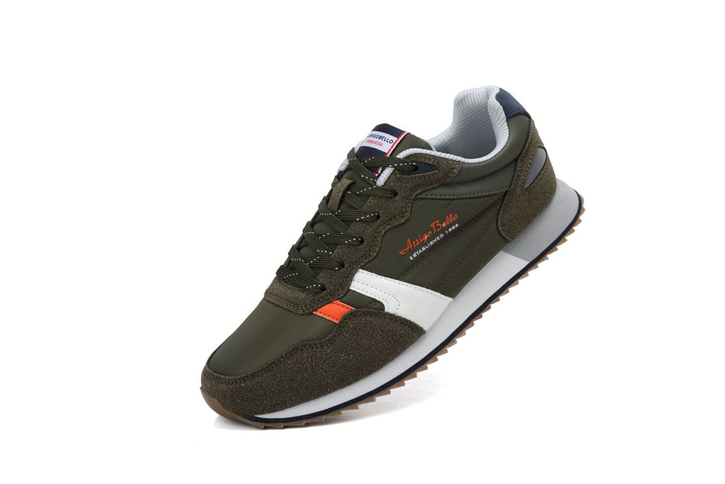 Adidasi Barbat, Model Sport ,Textil+ Piele Intoarsca Ecologica, Inchidere Siret, Talpa Flexibila Moale
