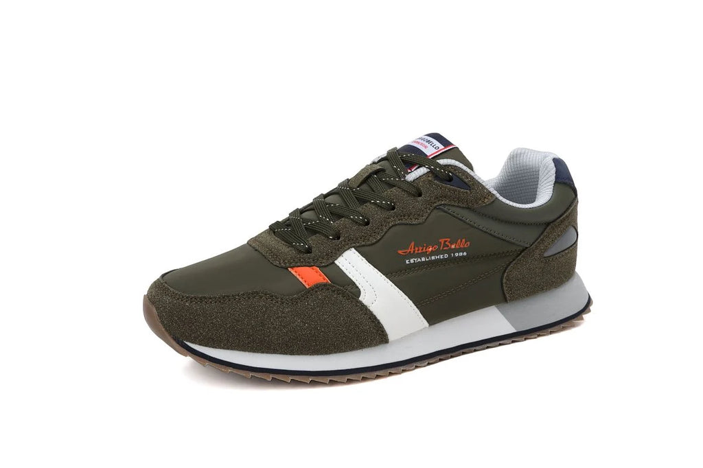 Adidasi Barbat, Model Sport ,Textil+ Piele Intoarsca Ecologica, Inchidere Siret, Talpa Flexibila Moale