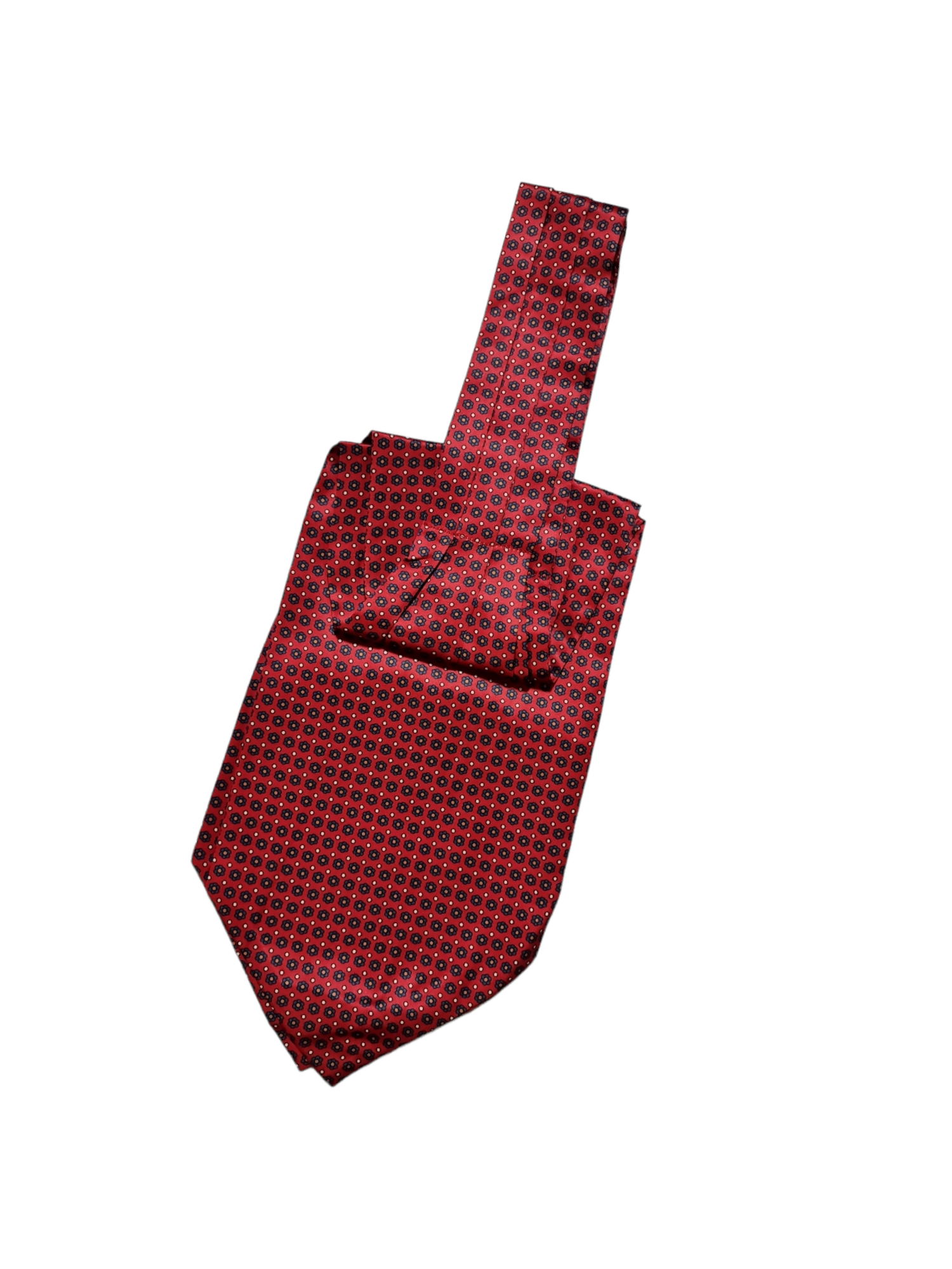 Ascot clasic matase naturala print geometric