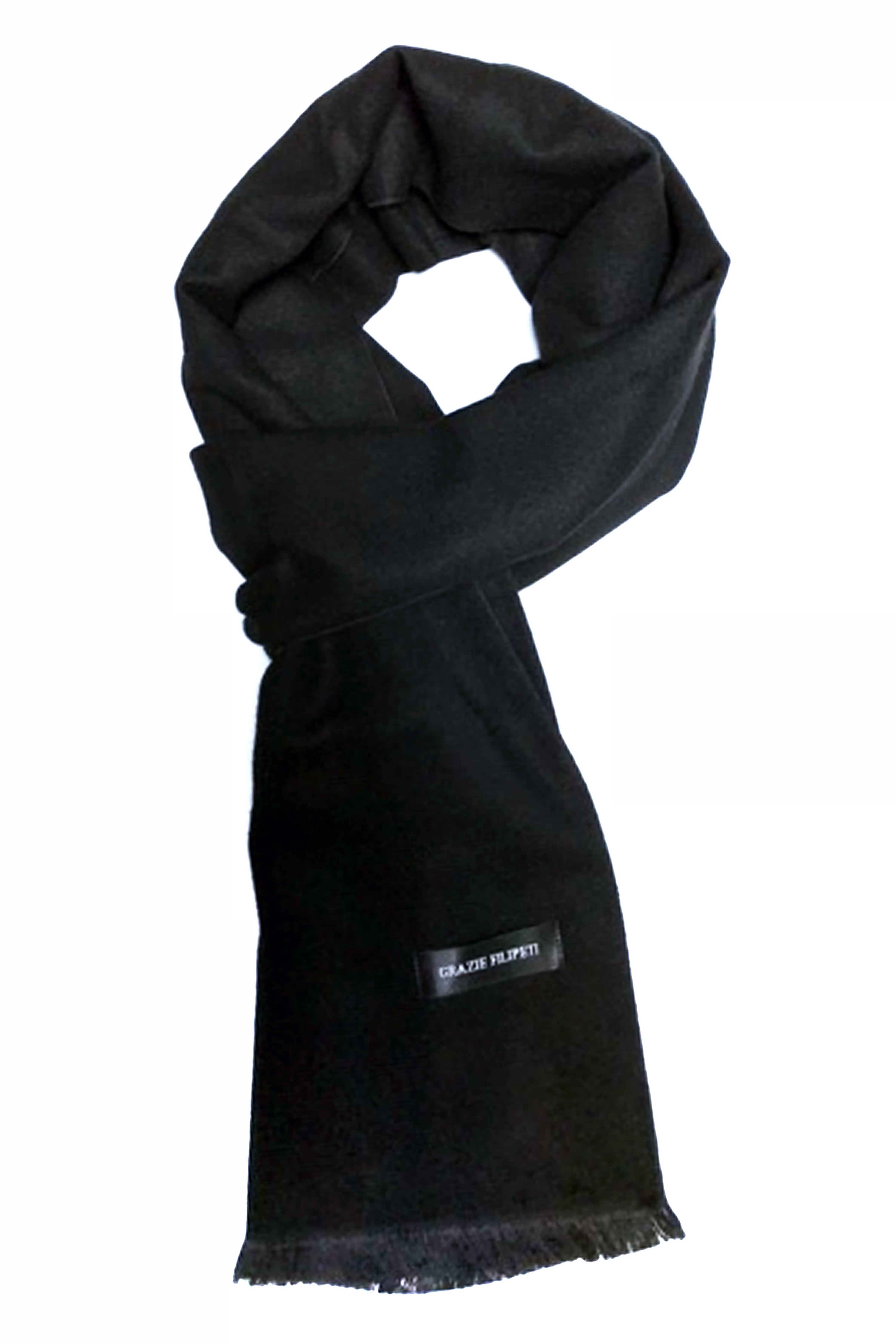 ESARFA NEAGRA UNI DIN CASMIR